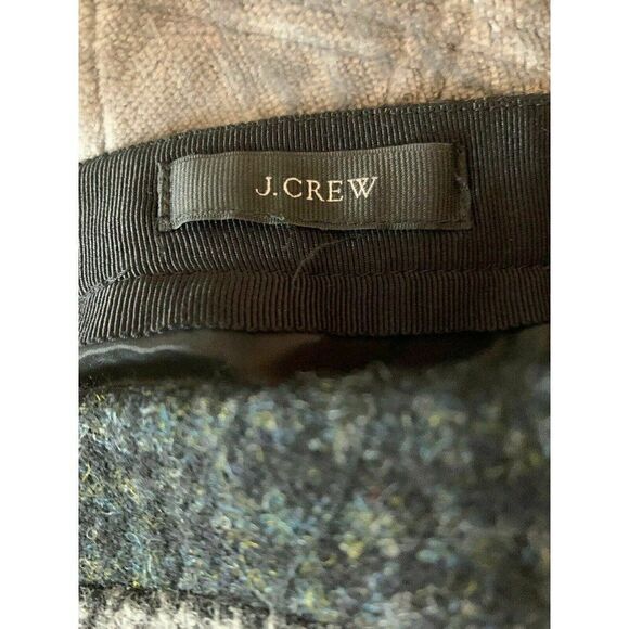 J Crew Womens Black Gray Houndstooth Pencil Skirt - Picture 4 of 5